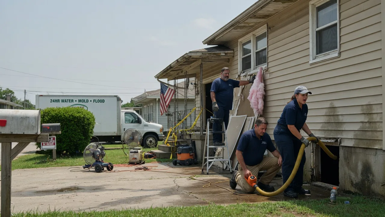 Water Damage Repair in Haileyville, OK near me